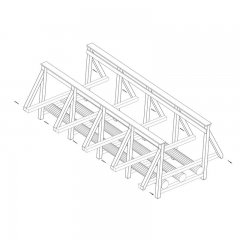 Progetto per costruzione Ponte in legno ‘400 Old Style’