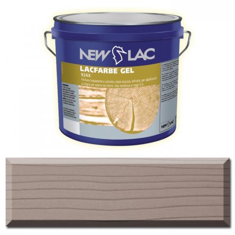 PROTECTIVE PAINT FOR WOOD LACFARBE GEL color Dark gray