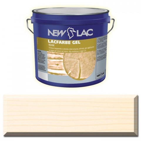 PROTECTIVE PAINT FOR WOOD LACFARBE GEL color Matt white
