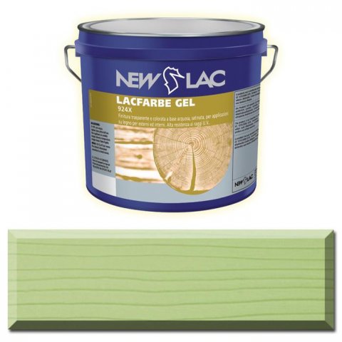 PROTECTIVE PAINT FOR WOOD LACFARBE GEL color Green